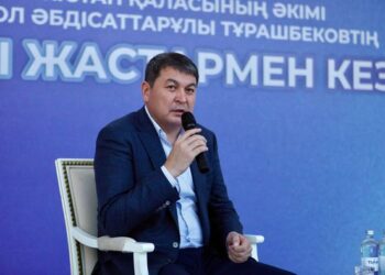 ТҮРКІСТАН: ЖАСТАР ОРТАЛЫҒЫ ҒИМАРАТЫНЫҢ АМФИТЕАТРЫ ПАЙДАЛАНУҒА БЕРІЛДІ