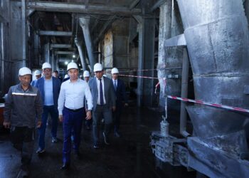 ТҮРКІСТАН: КЕНТАУ ЖЫЛУ ЭЛЕКТР ОРТАЛЫҒЫНЫҢ ҚАЙТА ҚҰРУ ЖҰМЫСТАРЫ ҚАТАҢ БАҚЫЛАУДА ТҰР