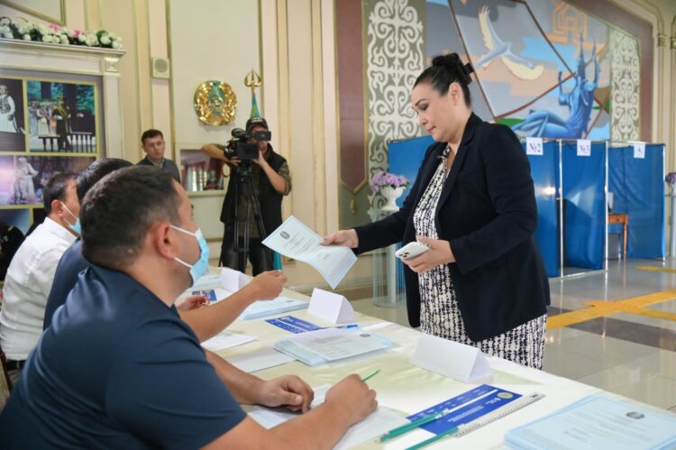 Отдать свой голос за процветание Казахстана