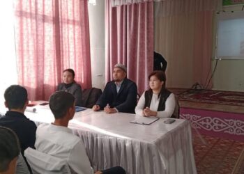 “МЕН ӨМІРДІ ТАҢДАЙМЫН!” тақырыбында оқушылармен кездесу өткізілді