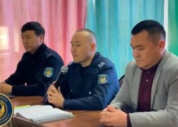 Түркістан облысында полиция колледж студенттеріне интернет-алаяқтықтан сақтану жолдару туралы айтты