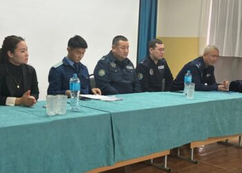 Жетісайда мектеп оқушылары арасында түсіндіру жұмысатры жүргізілді