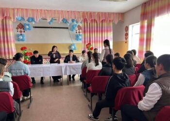 АҚПАРАТТЫҚ-НАСИХАТТЫҚ ТОП МҮШЕЛЕРІ №23 «А.РУДАКИ» АТЫНДАҒЫ ЖББМ-НІҢ ОҚУШЫЛАРЫМЕН КЕЗДЕСТІ