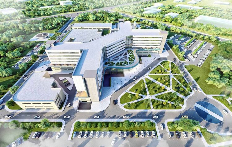 ТҮРКІСТАН ОБЛЫСЫНДА 7 ІРІ МЕДИЦИНАЛЫҚ НЫСАН САЛЫНАДЫ