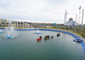 ТҮРКІСТАНДА ЖАСАНДЫ КӨЛІ БАР ДЕМАЛЫС АЙМАҒЫ АШЫЛДЫ