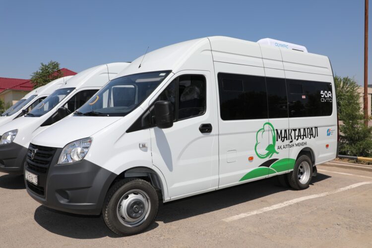 ТҮРКІСТАН: МАҚТААРАЛДА ҚОҒАМДЫҚ КӨЛІКТЕР ЖАҢАРТЫЛЫП ЖАТЫР