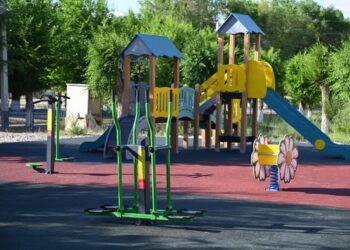 СОЗАҚ: ЖАРТЫТӨБЕ АУЫЛЫНДА СПОРТ ЖӘНЕ ОЙЫН АЛАҢШАЛАРЫ АШЫЛДЫ