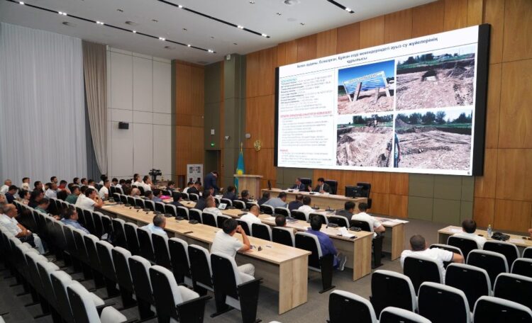 ТҮРКІСТАН ОБЛЫСЫНДА ЕЛДІ МЕКЕНДЕРДІ ГАЗБЕН, АУЫЗ СУМЕН ЖӘНЕ ЭЛЕКТРМЕН ҚАМТУ ЖҰМЫСТАРЫ ЖАЛҒАСУДА