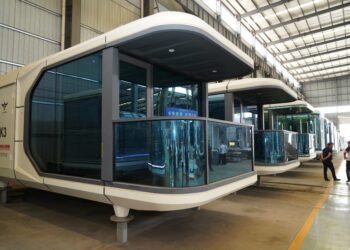 ТҮРКІСТАН ОБЛЫСЫНДА ЗАМАНАУИ КАПСУЛАЛЫ ҮЙЛЕР САЛУ ІСІ ДАМИДЫ