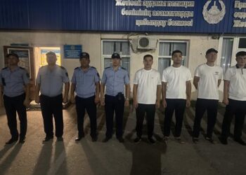 Түнгі рейд барысында жасөспірімдердің қауіпсіздігі қадағаланды