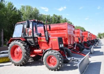 ТҮРКІСТАН: ОТЫРАРДАҒЫ ТАЗАЛЫҚ МЕКЕМЕСІНЕ ЖАҢА ТЕХНИКАЛАР ТАБЫСТАЛДЫ