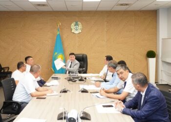 ТҮРКІСТАН ОБЛЫСЫНДА ӨҢІРЛІК НЫШАН ЖОБАСЫ БОЙЫНША ЖҰМЫСШЫ ТОПТЫҢ ОТЫРЫСЫ ӨТТІ