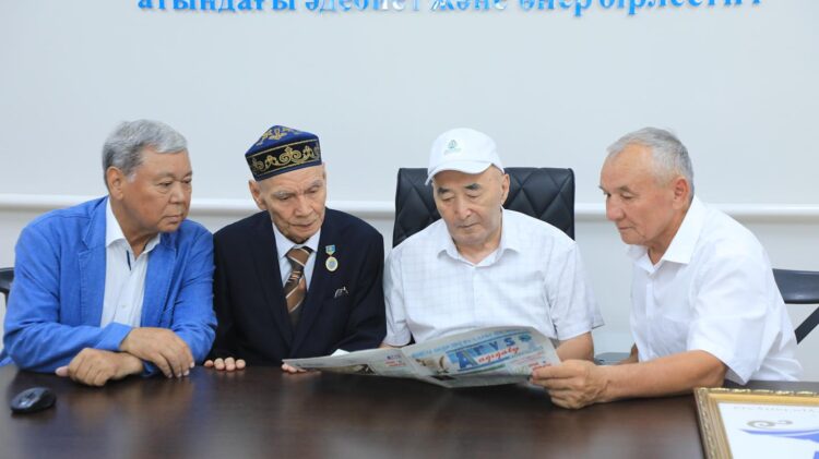 «АРЫС АҚИҚАТЫ» ГАЗЕТІНЕ 90 ЖЫЛ!