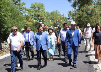 ТҮРКІСТАН:  ТӨЛЕБИДЕ  БАЛАЛАРДЫ ЖЫЛ 12 АЙ САУЫҚТЫРУДАН ӨТКІЗЕТІН ЛАГЕРЬ АШЫЛДЫ