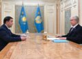 Қасым-Жомарт Тоқаев Түркістан облысының әкімі Нұралхан Көшеровті қабылдады