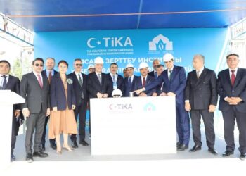 ТҮРКІСТАНДА ЯСАУИ ҒЫЛЫМИ-ЗЕРТТЕУ ИНСТИТУТЫНЫҢ КАПСУЛАСЫ САЛЫНДЫ