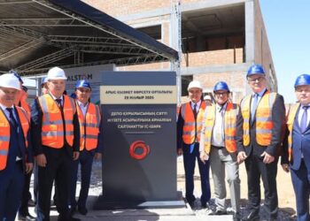 ТҮРКІСТАН: АРЫСТА ФРАНЦУЗДЫҚ ALSTOM КОМПАНИЯСЫНЫҢ ЖАҢА СЕРВИСТІК ДЕПОСЫ САЛЫНУДА