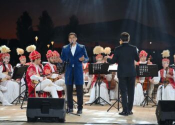 Ұлттық домбыра күнінде Шымкентті әсем әуен тербеп тұрды
